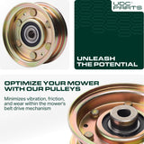 UDC Parts 756-04224 Idler Pulley for MTD Cub Cadet 756-0981A 756-0981 756-0981B 956-0981 GT2150 GT5024 GT5025  UDC Parts 756-04224 Idler Pulley for MTD Cub Cadet 756-0981A 756-0981 756-0981B 956-0981 GT2150 GT5024 GT5025