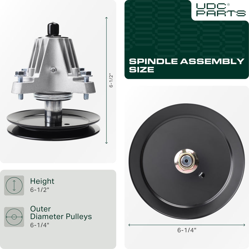 UDC Parts 918-06977A Spindle Assembly / 46 inch deck / for MTD 490-130-C014 618-06977A 618-06977 Cub Cadet LT46 LX46 Craftsman 20442 Pro Lawn Tractor Craftsman Aftermarket Parts -  UDC Parts 918-06977A Spindle Assembly / 46 inch deck / for MTD 490-130-C014 618-06977A 618-06977 Cub Cadet LT46 LX46 Craftsman 20442 Pro Lawn Tractor