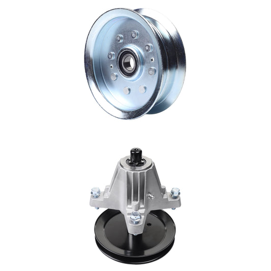 UDC Parts Mower Kit / Pulley GY20629 + Spindle 918-06991 / Fits MTD Gold 795S MOWER PARTS - UDC Parts Mower Kit / Pulley GY20629 + Spindle 918-06991 / Fits MTD Gold 795S