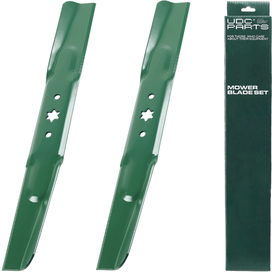 UDC Parts 942-04308 Lawn Mower Blades 6 Point Star for Cub Cadet 42 inch 942-04308A 942-04308-X Craftsman T110 942-04312 XT1 LT42 LTX1040 MTD Troy Bilt Pony Bronco/High Lift Mulching / 2 Pack OEM–Equivalent Huskee Mower Blades -  UDC Parts 942-04308 Lawn Mower Blades 6 Point Star for Cub Cadet 42 inch 942-04308A 942-04308-X Craftsman T110 942-04312 XT1 LT42 LTX1040 MTD Troy Bilt Pony Bronco/High Lift Mulching / 2 Pack