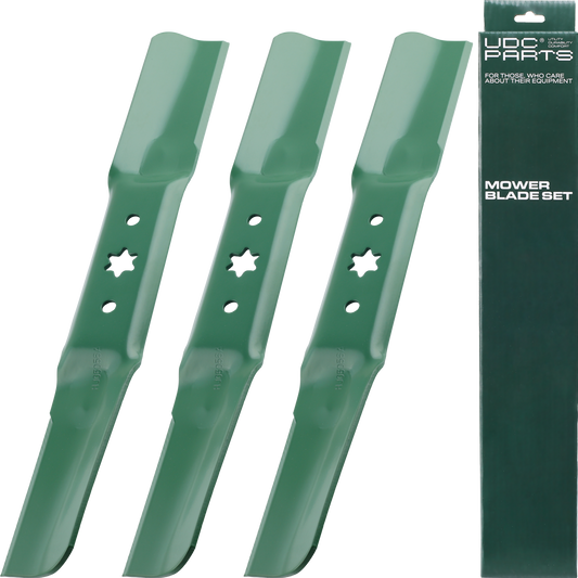 UDC Parts Mower Blades 6 Point Star for Cub Cadet Ultima ZT1 54 Inch 942-05056A Craftsman Z560 T310 Z6900 Troy Bilt Mustang XT1 XT2 ZT2 RZT L54 / Replaces OEM no. 942-05056 742-05056 742-05056A/3 Pack Troy-Bilt Aftermarket Parts -  UDC Parts Mower Blades 6 Point Star for Cub Cadet Ultima ZT1 54 Inch 942-05056A Craftsman Z560 T310 Z6900 Troy Bilt Mustang XT1 XT2 ZT2 RZT L54 / Replaces OEM no. 942-05056 742-05056 742-05056A/3 Pack