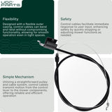UDC Parts 946-1130 746-1130 Control Cable for MTD Cub Cadet Troy Bilt Yard Machine Yard-Man Craftsman Bolens White Outdoor Huskee MOWER PARTS -  UDC Parts 946-1130 746-1130 Control Cable for MTD Cub Cadet Troy Bilt Yard Machine Yard-Man Craftsman Bolens White Outdoor Huskee