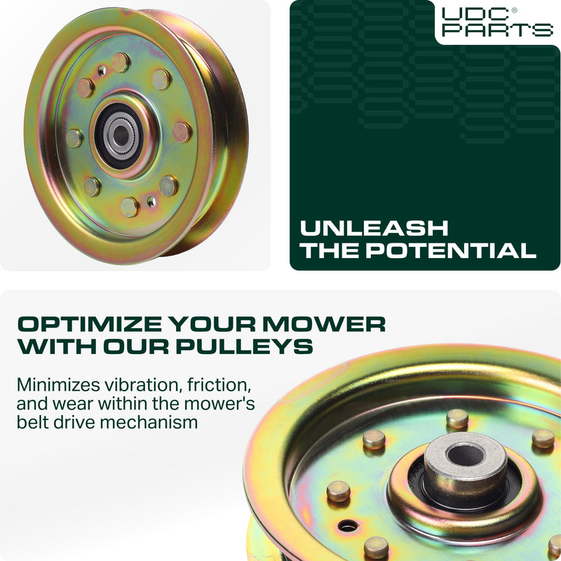 UDC Parts 956-04129 Idler Pulley / 42 46 48 50 54 inch deck / for Cub Cadet MTD 956-04129C 756-04129B 756-04129C 753-08171 756-04129C  UDC Parts 956-04129 Idler Pulley / 42 46 48 50 54 inch deck / for Cub Cadet MTD 956-04129C 756-04129B 756-04129C 753-08171 756-04129C