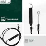 UDC Parts GY21641 Control Cable for John Deere GY21287 GY22387 D105 D110 D120 D125 D130 X105 X125 X140 L100 L 105 L110 S100 S120 Lawn Tractors  UDC Parts GY21641 Control Cable for John Deere GY21287 GY22387 D105 D110 D120 D125 D130 X105 X125 X140 L100 L 105 L110 S100 S120 Lawn Tractors