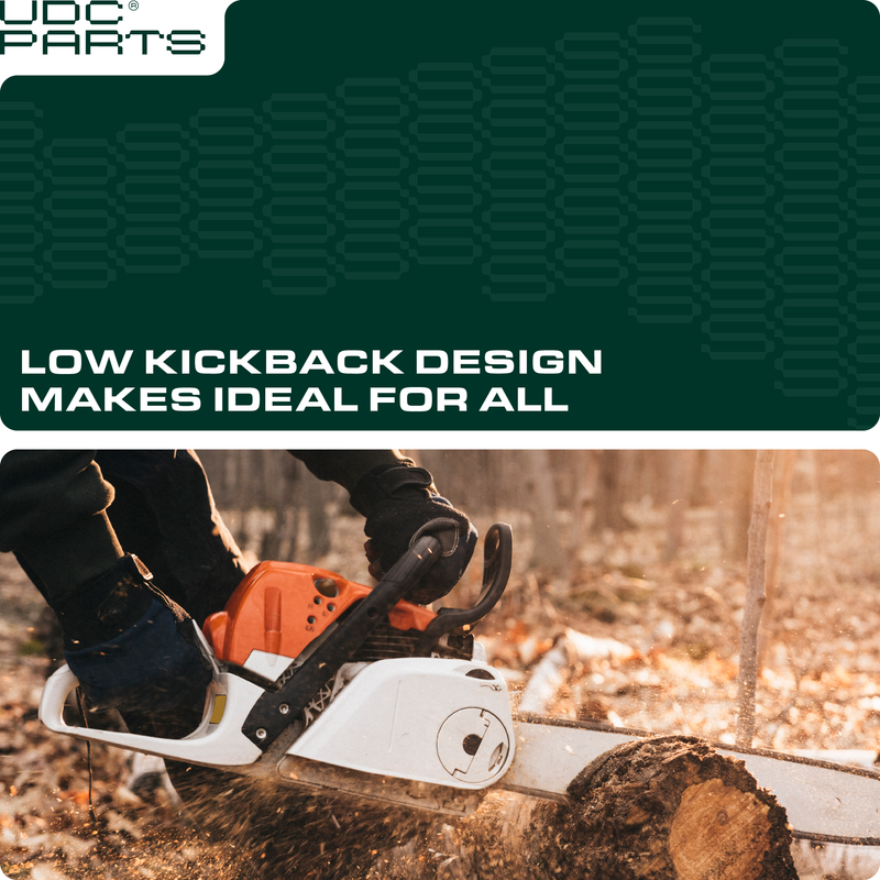 UDC Parts 18-Inch Chainsaw Chain / L68 / .063 Gauge 68 Drive Links .325' Pitch/Low-Vibration and Low-Kickback/Fits Stihl Chainsaw Chain -  UDC Parts 18-Inch Chainsaw Chain / L68 / .063 Gauge 68 Drive Links .325' Pitch/Low-Vibration and Low-Kickback/Fits Stihl