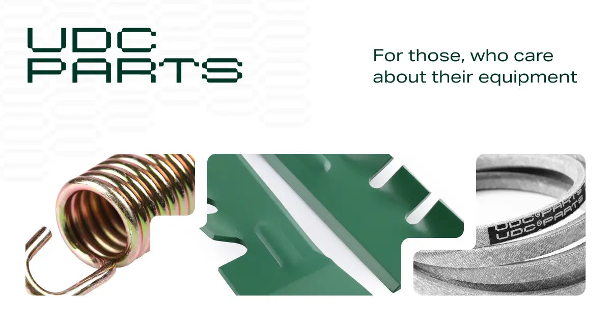 Lawn Mower Blade Size Chart & Cross Reference UDC Parts