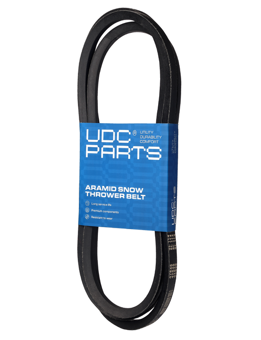 UDC Parts Snow Blower Belt 114.00 inches/Fits Craftsman 47846 Other/Kevlar Cord//Belt for Snow Thrower