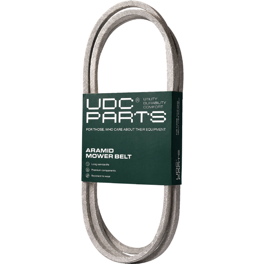 Wholesale Lawn Mower Parts -  UDC Parts Mower Deck Drive Belt M154958 / Aramid Cord / 111.400 inches / for John Deere M110313 325 335 345 GT235 GT245 GT275 LX255 LX277 LX279 X300 X500