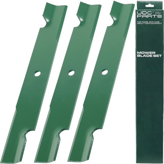 Wholesale Lawn Mower Parts -  UDC Parts 038-0005-00 High Lift Mulching Blades 54 Inch / 3 Pack / Fits Bad Boy MZ Magnum 54 CZT 5400