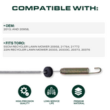 UDC Parts 115-8439 Clutch Cable for 22 inch Toro 20333 20373 20333C 20376 20958 21764 21772