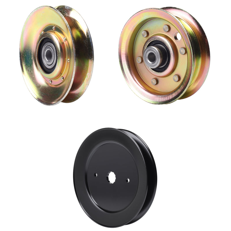 Aftermarket Lazer Mower Parts -  UDC Parts Mower Kit / Pulley 127783 + Pulley 129861 + Pulley 173437 / Fits Lazer LZ165107H