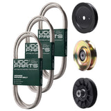 Products -  UDC Parts Mower Kit / Belt 532194346 + Belt 138255 + Belt 197253 + Pulley 127783 + Pulley 129861 + Pulley 532194326 / Fits Husqvarna LT152