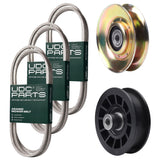 Products -  UDC Parts Mower Kit / Belt 130969 + Belt 140218 + Belt 194346 + Pulley 127783 + Pulley 532194327 / Fits Husqvarna LTH151