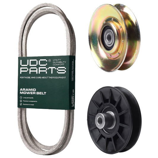 Products -  UDC Parts Mower Kit / Belt 138255 + Pulley 127783 + Pulley 532194326 / Fits Poulan PO14538LT