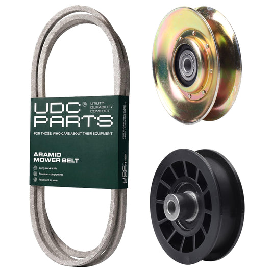 Products -  UDC Parts Mower Kit / Belt 138255 + Pulley 127783 + Pulley 532194327 / Fits Poulan PO14538LT