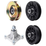 Products -  UDC Parts Mower Kit / Pulley 127783 + Pulley 532194326 + Pulley 532194327 + Spindle 532174356 / Fits Husqvarna LT1597