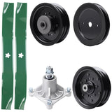 Products -  UDC Parts Mower Kit / Pulley 129861 + Pulley 532196106 + Pulley 532196104 + Spindle 532174356 + 2 Pack Blades 134149 / Fits Husqvarna RZ4619 RZ4620 RZ5422 RZ5424