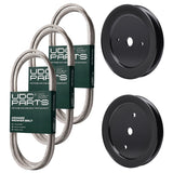 Products -  UDC Parts Mower Kit / Belt 138255 + Belt 144959 + Belt 194346 + Pulley 129861 + Pulley 195945 / Fits Ariens 42