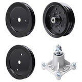 Products -  UDC Parts Mower Kit / Pulley 129861 + Pulley 195945 + Pulley 532196106 + Spindle 532174356 / Fits Husqvarna RZ4219