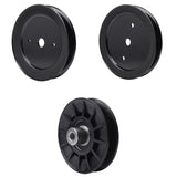 test -  UDC Parts Mower Kit / Pulley 129861 + Pulley 195945 + Pulley 532194326 / Fits Husqvarna TS142 TS142T YTH22K42