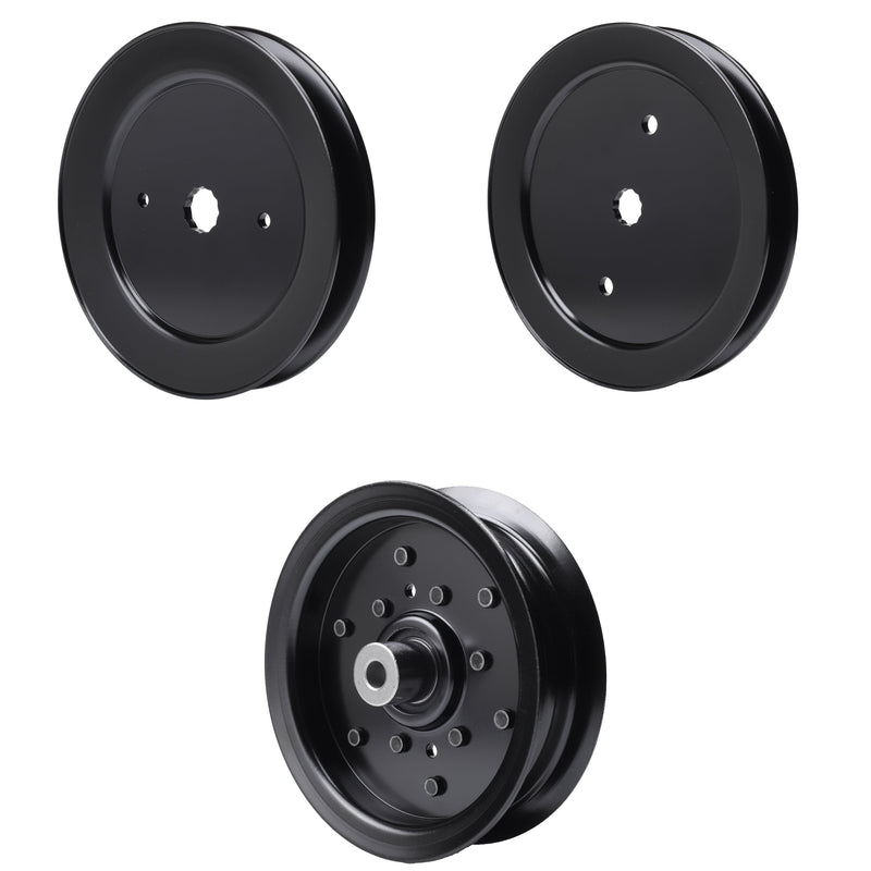 test -  UDC Parts Mower Kit / Pulley 129861 + Pulley 195945 + Pulley 532196106 / Fits Husqvarna RZ4219