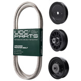 Products -  UDC Parts Mower Kit / Belt 140294 + Pulley 532129861 + Pulley 532194327 + Pulley 532196104 / Fits Husqvarna GT52XLS TS352