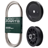 Products -  UDC Parts Mower Kit / Belt 130969 + Pulley 129861 + Pulley 532194327 / Fits Statesman SOGT26H54