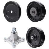 Products -  UDC Parts Mower Kit / Pulley 129861 + Pulley 532196106 + Pulley 532196104 + Spindle 532174356 / Fits Husqvarna LSZ4622 LSZ5422 LSZ5424 RZ4619 RZ4620 RZ5422 RZ5424