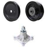 Products -  UDC Parts Mower Kit / Pulley 129861 + Pulley 532196104 + Spindle 532174356 / Fits Husqvarna LSZ4622 LSZ5422 LSZ5424 RZ4619 RZ4620 RZ5422 RZ5424