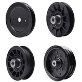 test -  UDC Parts Mower Kit / Pulley 129861 + Pulley 532194326 + Pulley 532196106 + Pulley 532194327 / Fits Statesman SOGT26H54