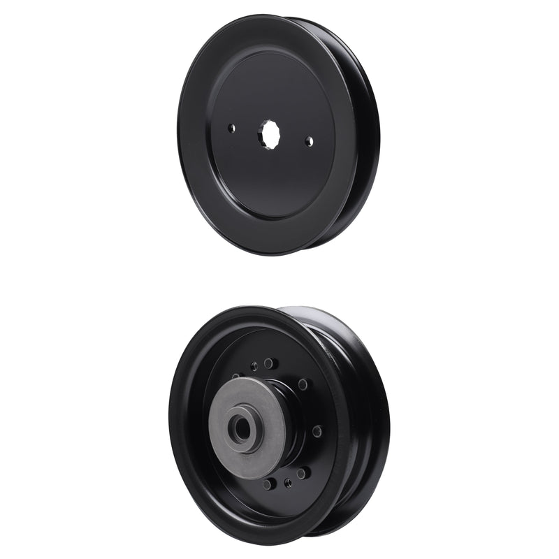 test -  UDC Parts Mower Kit / Pulley 532129861 + Pulley 532196104 / Fits Husqvarna GT48XLS GT48XLSI GT52XLS GT52XLSI GTH24V52LS GTH26V48LS GTH26V52LS GTH2752TF GTH27V48LS GTH27V52LS GTH3052TDF GTH3052TF