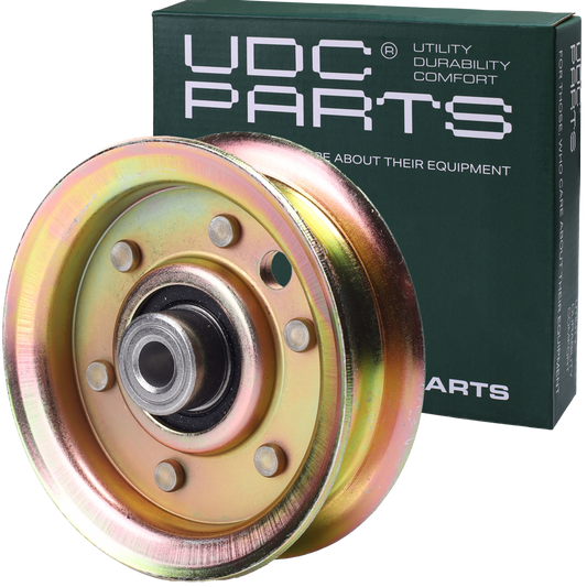 Wholesale belts for mowers -  UDC Parts 173437 Idler Pulley / 42 44 inch deck/for Husqvarna Poulan Craftsman 131494 165888 532104360 532131494 LT16542 LT18452 LTH1342 LTH1542