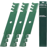  UDC Parts 532173921 Lawn Mower Blade for Husqvarna 48 Inch Deck 173921 YTH2348 GTH2548 YTH2148 YTH2448 YTH2748 Poulan PB20VA48 PB23H48YT / 3 Pack Gator Mulching Blades