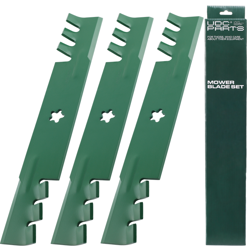 UDC Parts 532173921 Lawn Mower Blade for Husqvarna 48 Inch Deck 173921 YTH2348 GTH2548 YTH2148 YTH2448 YTH2748 Poulan PB20VA48 PB23H48YT / 3 Pack Gator Mulching Blades
