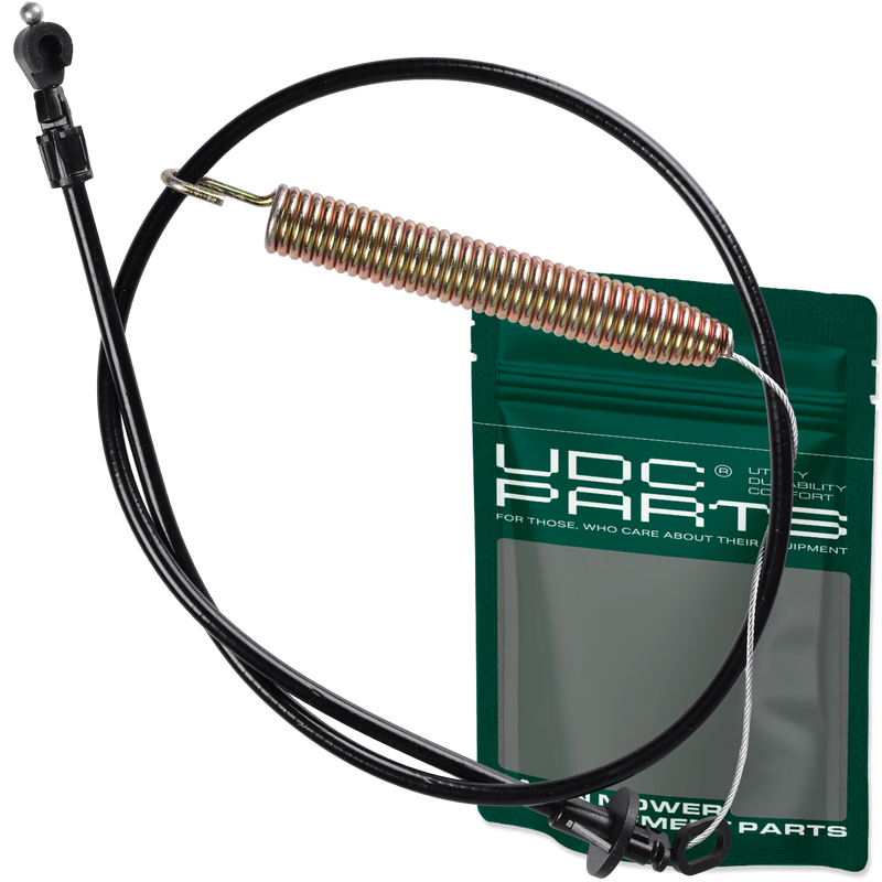 UDC Parts 175067 Deck Clutch Cable for 42 inch Craftsman LT1000 LT2000 DLT 3000 Husqvarna AYP Poulan Jonsered Ariens Ryobi 169676 532169676 532175067 532193235 21547197 Lawn Tractors