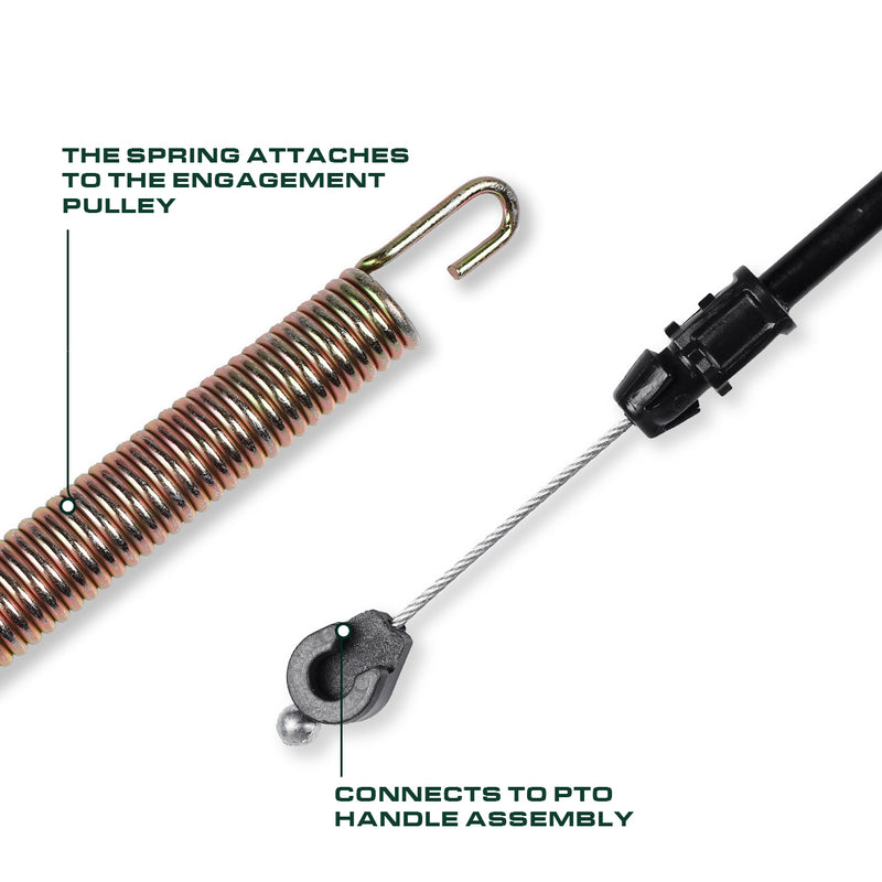 Products -  UDC Parts 175067 Deck Clutch Cable for 42 inch Craftsman LT1000 LT2000 DLT 3000 Husqvarna AYP Poulan Jonsered Ariens Ryobi 169676 532169676 532175067 532193235 21547197 Lawn Tractors