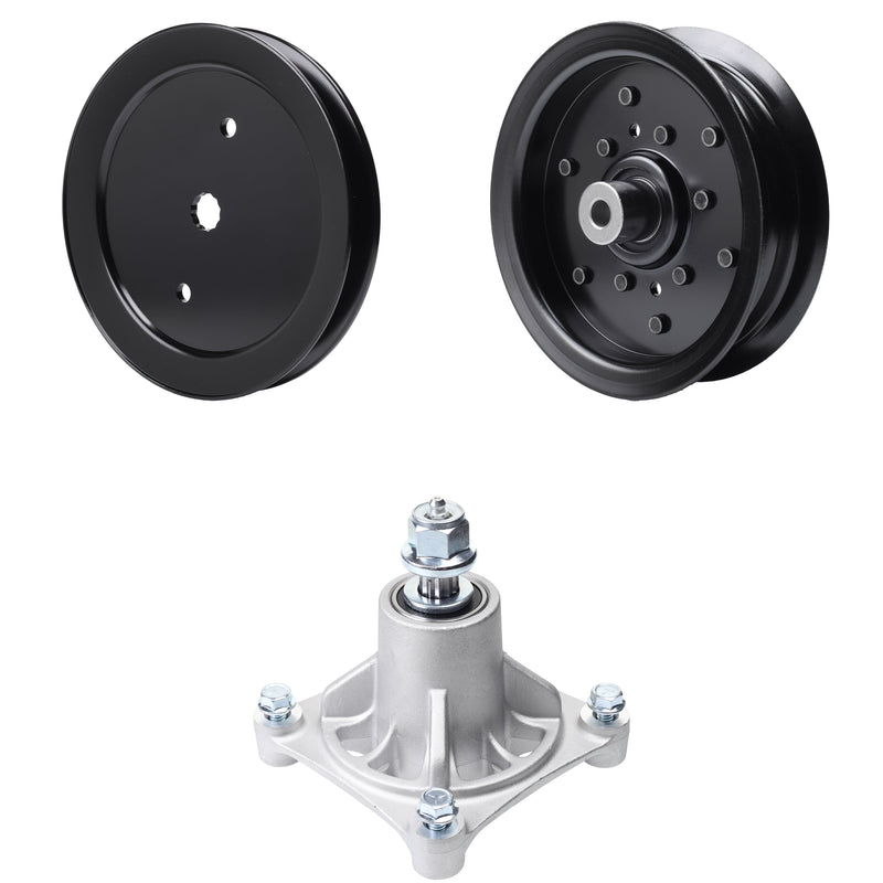 Products -  UDC Parts Mower Kit / Pulley 195945 + Pulley 532196106 + Spindle 532174356 / Fits Husqvarna RZ4219