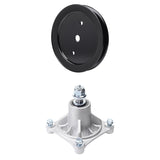  UDC Parts Mower Kit / Pulley 195945 + Spindle 532174356 / Fits Husqvarna RZ4219 Z4218 Z4219