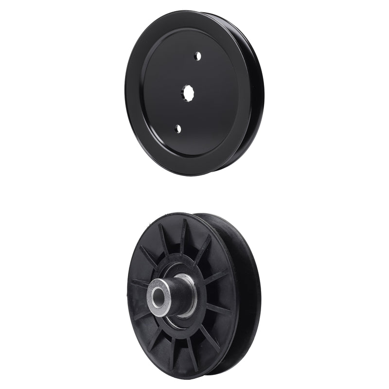  UDC Parts Mower Kit / Pulley 195945 + Pulley 532194326 / Fits Poulan Pro PB145G42 PB15542LT PB175A42LT PB175A46 PB175G42 PB185A42 PB185A46LT PB18VA46 PB19546LT PB195A46LT PB195H42LT PB195H42LTX