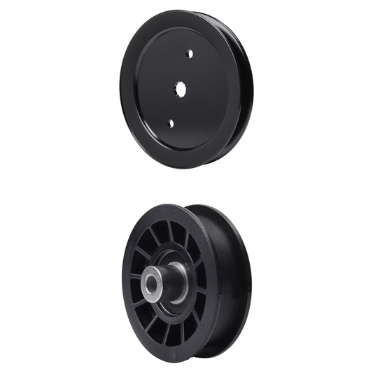 test -  UDC Parts Mower Kit / Pulley 195945 + Pulley 532194327 / Fits Poulan C20H42YT PO175A42LT XT195H42LT