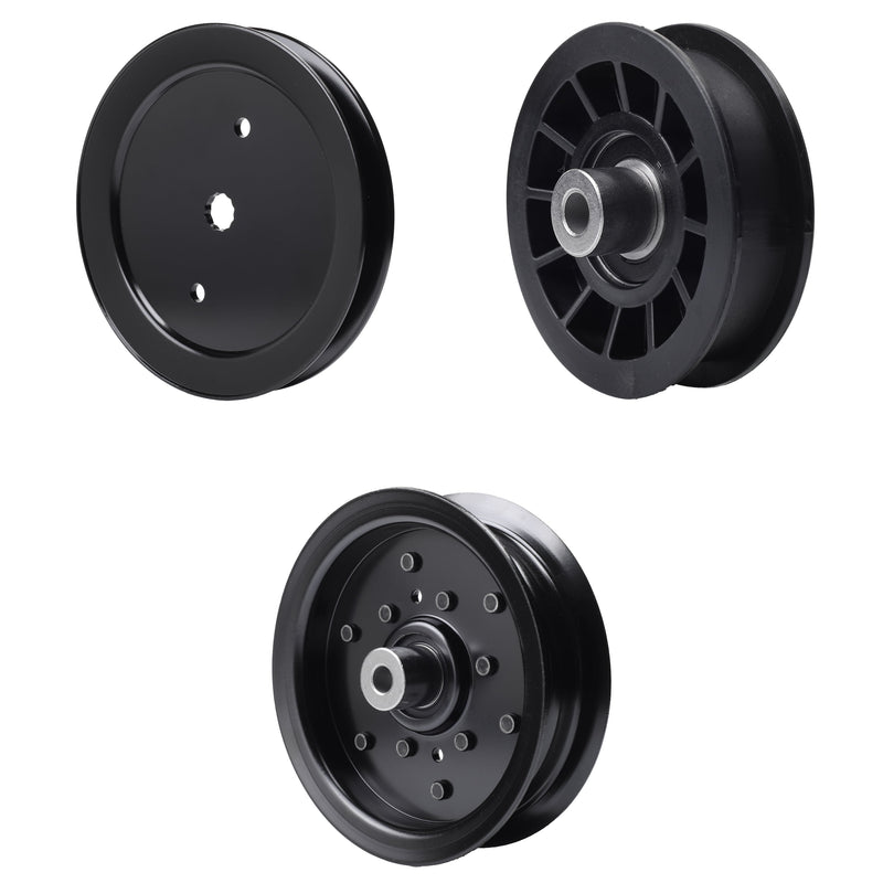 test -  UDC Parts Mower Kit / Pulley 195945 + Pulley 532196106 + Pulley 532194327 / Fits Statesman SO20H42YT