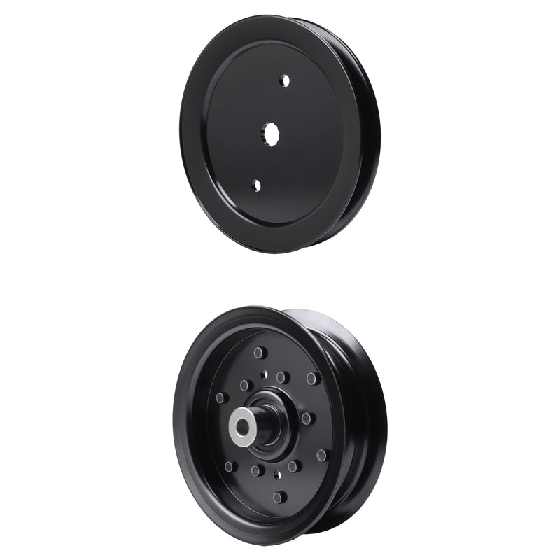  UDC Parts Mower Kit / Pulley 195945 + Pulley 532196106 / Fits Poulan C20H42YT PO175A42LT XT195H42LT