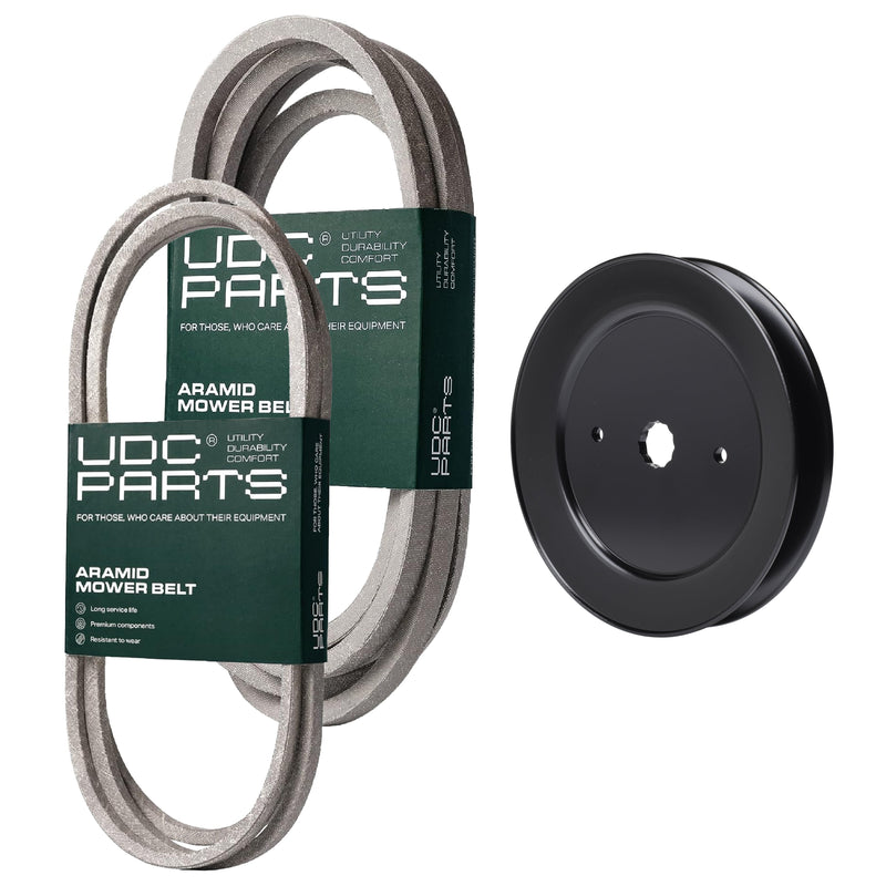 Products -  UDC Parts Mower Kit / Belt 180808 + Belt 196103 + Pulley 129861 / Fits Husqvarna GTH2548 XP