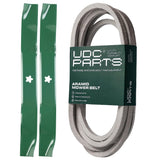  UDC Parts Mower Kit / Belt 197242 + 2 Pack Blades 134149 / Fits Jonsered LT2223A2
