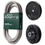 Products -  UDC Parts Mower Kit / Belt 197242 + Pulley 195945 + Pulley 532194326 / Fits Jonsered LT2223A2 LT2320A2