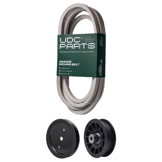 Products -  UDC Parts Mower Kit / Belt 197242 + Pulley 195945 + Pulley 532194327 / Fits Jonsered LT2320A2