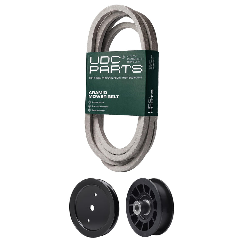 Products -  UDC Parts Mower Kit / Belt 197242 + Pulley 195945 + Pulley 532194327 / Fits Jonsered LT2320A2