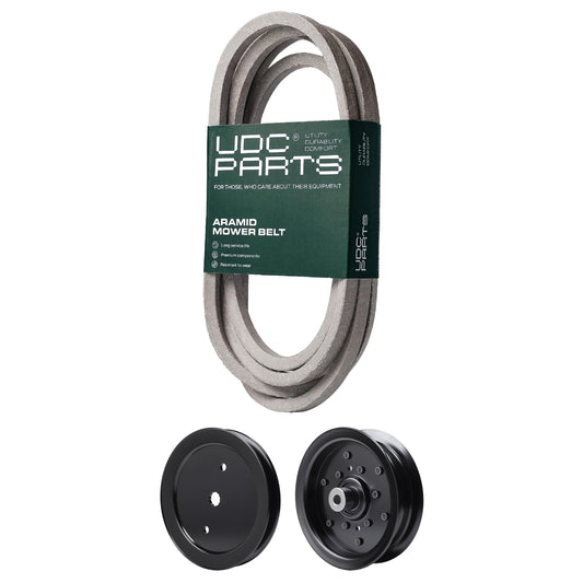 Products -  UDC Parts Mower Kit / Belt 539114557 + Pulley 195945 + Pulley 532196106 / Fits Husqvarna RZ4219