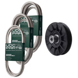 Products -  UDC Parts Mower Kit / Belt 140294 + Belt 196103 + Belt 197242 + Pulley 532194326 / Fits Husqvarna GTH264T