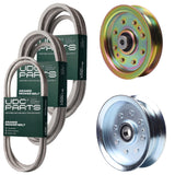  UDC Parts Mower Kit / Belt 754-04033 + Belt 754-04062 + Belt 754-04118 + Pulley 956-04129 + Pulley GY20629 / Fits Yard-Man LT-46
